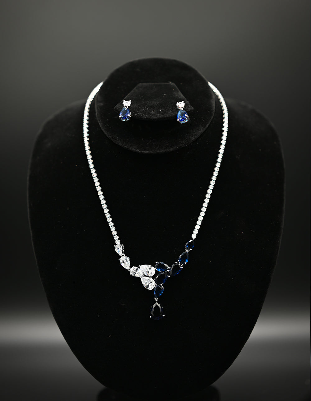 Azure Bloom Jewelry Set
