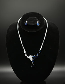 Azure Bloom Jewelry Set