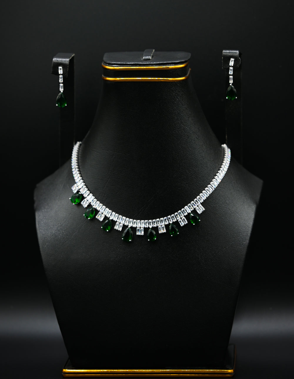 Emerald Dewdrop Set
