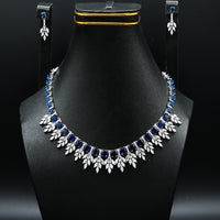 Sapphire Frost Collar Set