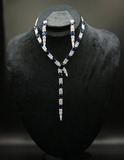 Serpentina Lariat Necklace