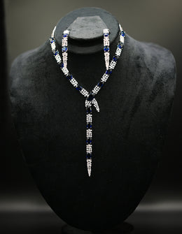 Serpentina Lariat Necklace