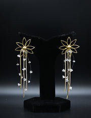 Starburst Cascade Dangle Earrings